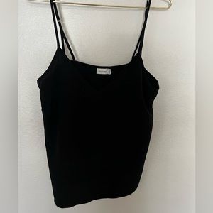 Black gentle fawn tank top